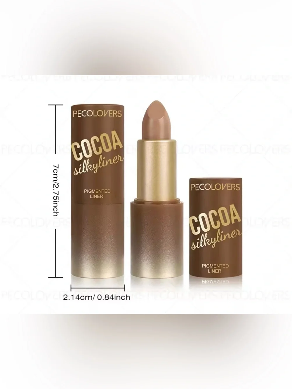 Cocoa Matte Lipstick - Brown
